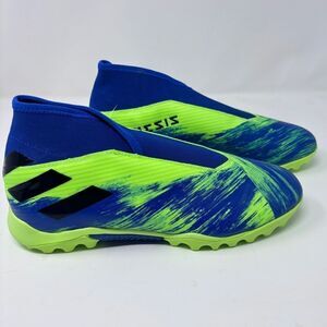 Adidas Nemeziz 19.3 LL TF Soccer Cleats Blue Green - Size 7.5 - New with Tags